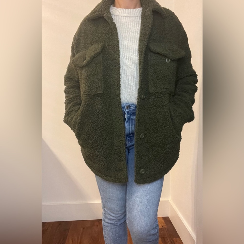 American Eagle fleece jacket - Picture 1 of 3